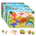 Load image into Gallery viewer, Economy 30piece Montessori 3D Puzzle Cartoon Animal Wooden Jigsaw
