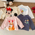 Load image into Gallery viewer, Trendy Brand Disney Children T-shirt Long-sleeved Tops Spring/autumn
