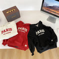 Load image into Gallery viewer, Korean Style Loose Letter Print Hooded Newborn Baby Hoodies Long
