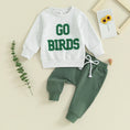 Load image into Gallery viewer, 2023-10-18 Lioraitiin 0-3Y Toddler Boy Girl Football Outfits Letters
