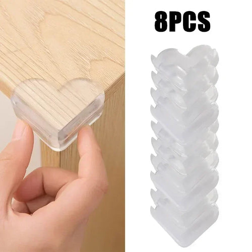 Transparent PVC Baby Protection Strip with Double-Sided Tape Anti-Bumb