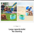 Load image into Gallery viewer, Portable Baby Potty Toilet Seat Car Outdoor Travel Camping Kids Potty
