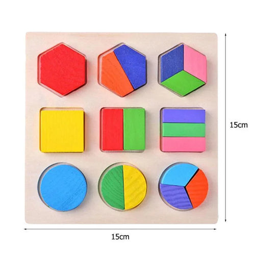 Montessori Wooden Toys for Children 3-6 Years Boy Girl Gift Kids