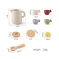 Load image into Gallery viewer, Kids Wooden Montessori Toy Set Children Coffee Machine Kitchen Toys
