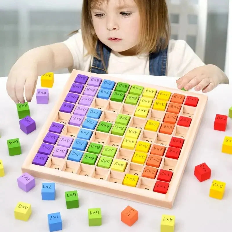 Montessori Educational Math Toys for Kids Children Baby Toys