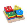 Load image into Gallery viewer, Hot Kids Montessori Wooden Toys Macaron Blocks Learning Toy Baby Music
