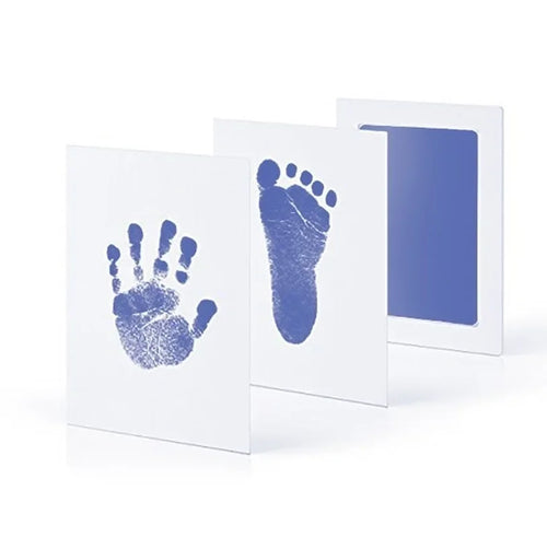 Baby Handprint Footprints Ink Pads Safe Non-toxic No-Touch Skin