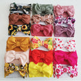 Load image into Gallery viewer, 3Pcs/Lot Flower Bullet Baby Headband Cow Leopard Dot Print Headwraps
