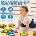 Load image into Gallery viewer, Montessori Shape Sorting Puzzle for Toddlers Baby Infant Preschool
