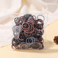 Load image into Gallery viewer, 100Pcs/bag Girls Colorful Hair Bands Set Nylon Elastic Rubber Band
