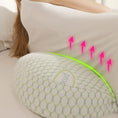 Load image into Gallery viewer, Pregnancy Pillow U-shaped Waist Pillows Maternity Pillow Cotton
