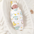 Load image into Gallery viewer, Newborn Sleeping Bag Cotton Baby Swaddle Wrap Adjustable Newborn
