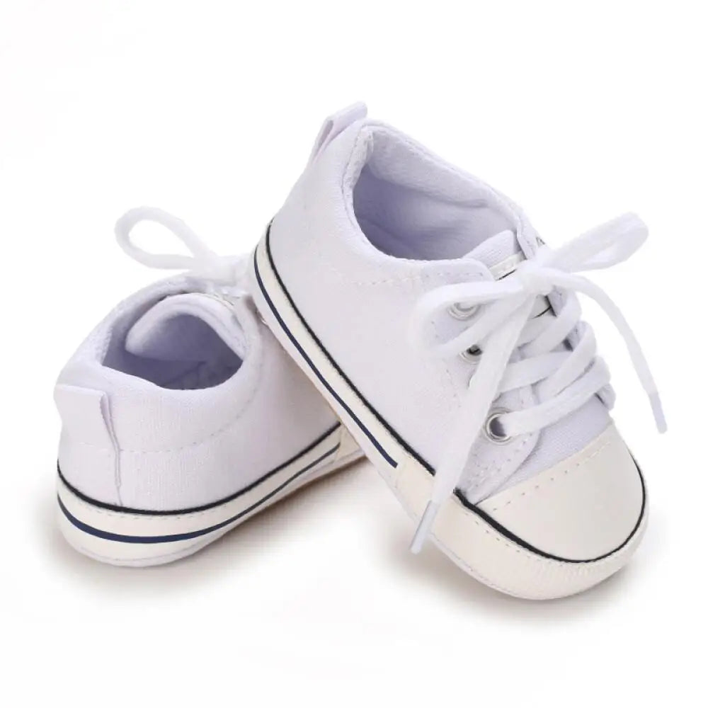 Newborn Classic Four-color Boys Girls Baby Shoes Casual Canvas