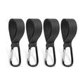 Load image into Gallery viewer, 4/1pcs Baby Stroller Hook Clip Aluminum Alloy Carabiner Cart Organizer
