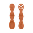 Load image into Gallery viewer, Baby Spoon Fork Set Food Grade Silicone Sticky Spoon Children Cutlery
