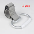 Load image into Gallery viewer, 1-2Pcs PU Leather Stroller Hooks Rotate 360 Degrees Multifunctional
