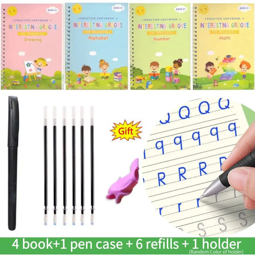 English Groove Magic Practice Copybook Children's Book Learning