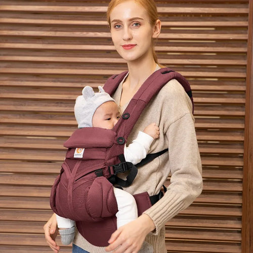 Baby Carrier 4 In 1 Ergonomic Kangaroo Design Sling for 0-36 Months