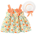 Load image into Gallery viewer, 2Piece Summer Clothes Baby Girls Boutique Outfits Korean Cute Bow
