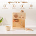 Load image into Gallery viewer, Kids Wooden Montessori Toy Set Children Coffee Machine Kitchen Toys
