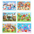 Load image into Gallery viewer, Economy 30piece Montessori 3D Puzzle Cartoon Animal Wooden Jigsaw
