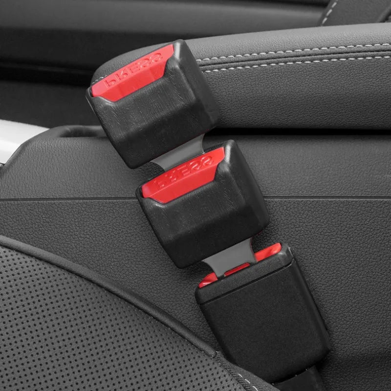 2PCS Car Seat Belt Clip Extension Plug Car Safety Seat Lock Buckle