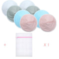 Load image into Gallery viewer, 4 Pairs High Quality Reusable Nursing Pads Pregnant Women Skin
