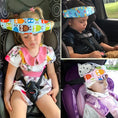 Load image into Gallery viewer, Baby Car Seat Head Support Belt Adjustable Toddler Neck Relief
