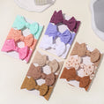 Load image into Gallery viewer, 3Pcs/Set Girls Cable Knit Turban Baby Bows Headbands For Children
