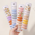 Load image into Gallery viewer, 10/20Pcs Cotton Print Hair Clip Hairpin for Girl Fabric Plaid Mini BB
