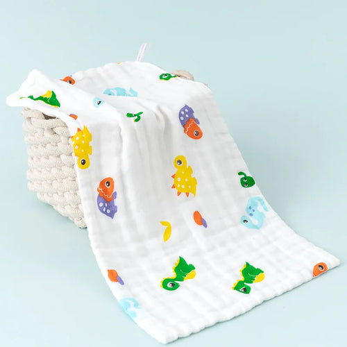 Baby Towel 100% Cotton Bath Towel 6 Layers Gauze Face Washcloth