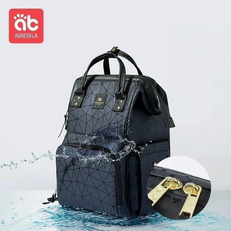 AIBEDILA Mommy Bag Fashionable and High Quality Waterproof Large