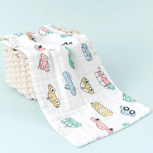 Baby Towel 100% Cotton Bath Towel 6 Layers Gauze Face Washcloth