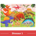 Load image into Gallery viewer, Economy 30piece Montessori 3D Puzzle Cartoon Animal Wooden Jigsaw
