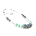 Load image into Gallery viewer, LOFCA Silicon Beads Necklace Baby Silicone Teething Nursing Necklace
