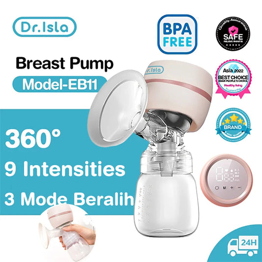 Dr.isla Automatic  Electric Breast Pump USB Chargable  Portable Breast