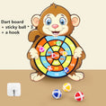 Load image into Gallery viewer, Montessori Throw Sport Slingshot Target Sticky Ball Dartboard Games
