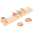 Load image into Gallery viewer, Wooden Montessori Ice Cream Toys Toddlers Pretend Play Simulation Food
