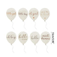 Load image into Gallery viewer, Baby Wooden Balloon Milestone Newborn Birth 1-12 Month Card Birthday
