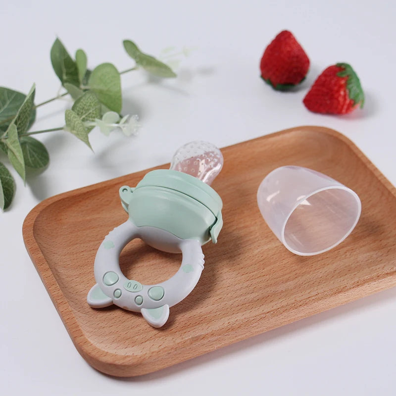 1 Pcs Baby Fruit Feeder Newborn Pacifier Fruit Food Feeding Cute Shape