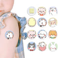 Load image into Gallery viewer, 120pcs/Lot Cartoon Animal Pattern Band Aid Hemostasis Adhesive
