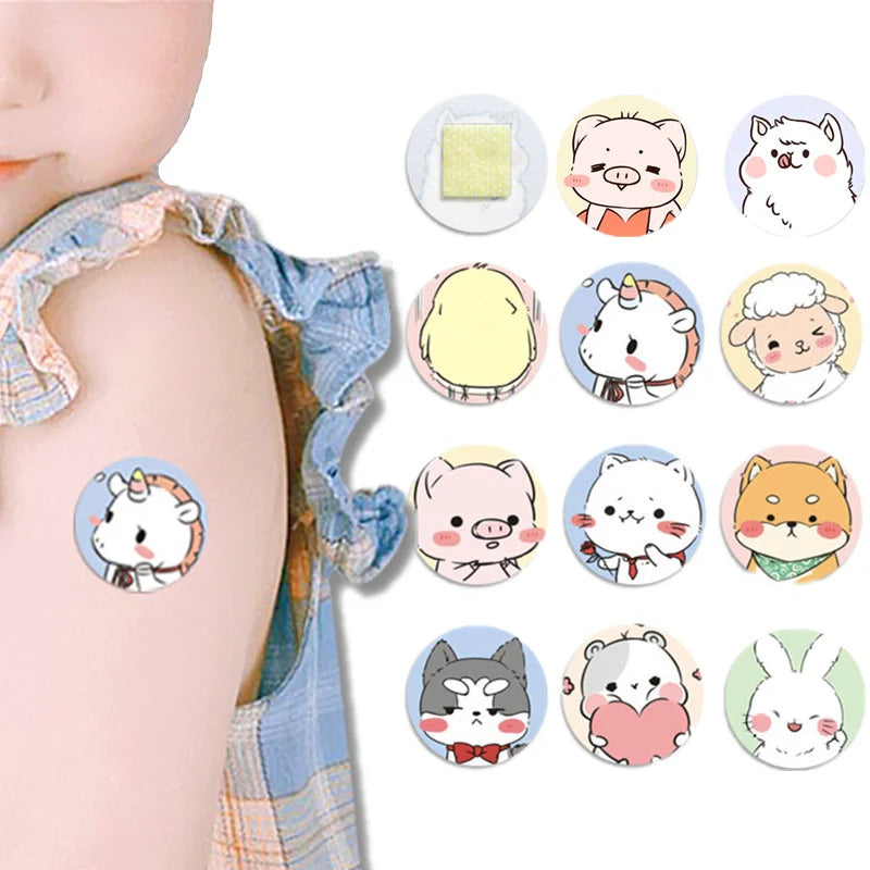 120pcs/Lot Cartoon Animal Pattern Band Aid Hemostasis Adhesive