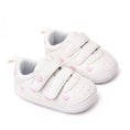 Load image into Gallery viewer, Baby White PU Sneaker Non-slip for Toddler Boys and Girls Cute
