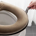 Load image into Gallery viewer, Universal Toilet Seat Cover Winter Warm Soft WC Mat Bathroom Washable
