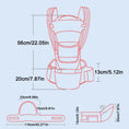 Load image into Gallery viewer, Ergonomic Baby Carrier Backpack Infant Baby Hipseat Carrier Front
