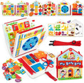 Load image into Gallery viewer, Busy Board Montessori Toys for Toddler Busy Book Sensory Preshool
