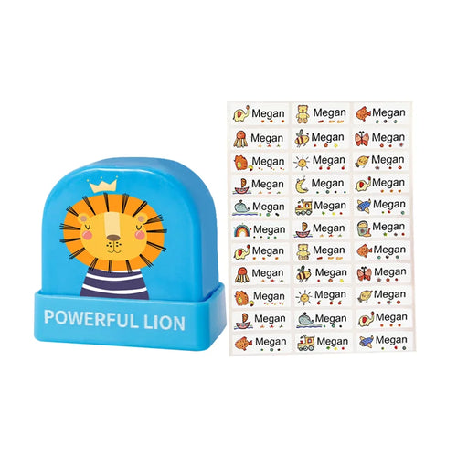 Children's Name Seal Custom Student's Name Stamp Kindergarten Clothes