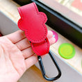 Load image into Gallery viewer, New Cartoon PU Leather Baby Bag Stroller Hook Rotatable Cart Organizer
