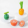 Load image into Gallery viewer, Simulation Kitchen Pretend Play Toy Magnetic Wooden Cutting Fruits
