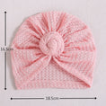 Load image into Gallery viewer, Solid Donut Turban Baby Girl Cap Winter Warm Infant Hat Elastic Child
